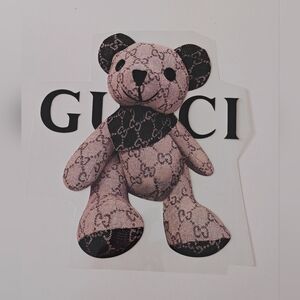 Iron on Heat transfer sticker Bear